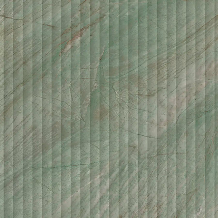 Valmira Green Fluted Porcelain Tile 24x48 | Tile Club