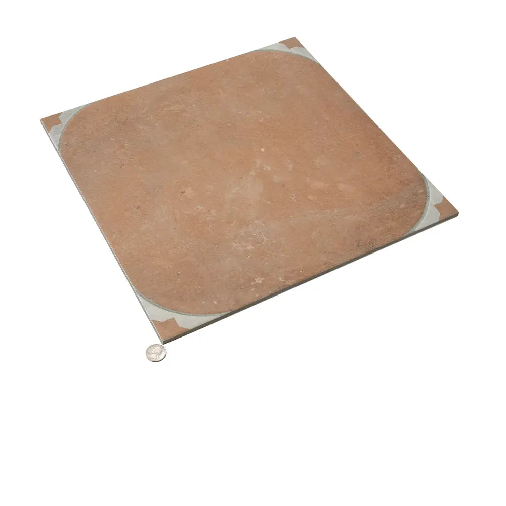 Sultana Stella Terracotta Porcelain Tile 18x18 | Tile Club