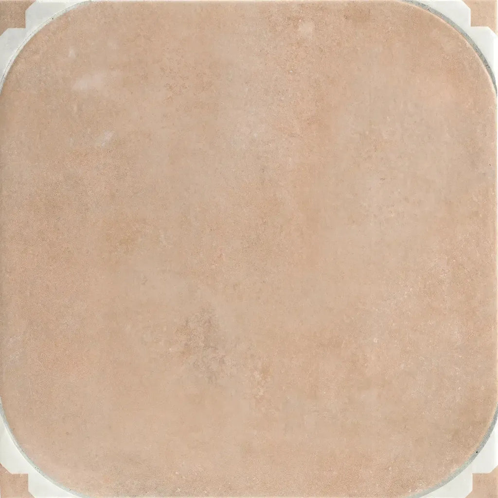 Sultana Stella Terracotta Porcelain Tile 18x18 | Tile Club