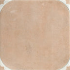 Sultana Stella Terracotta Porcelain Tile 18x18 | Tile Club