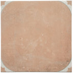Sultana Stella Terracotta Porcelain Tile 18x18 | Tile Club