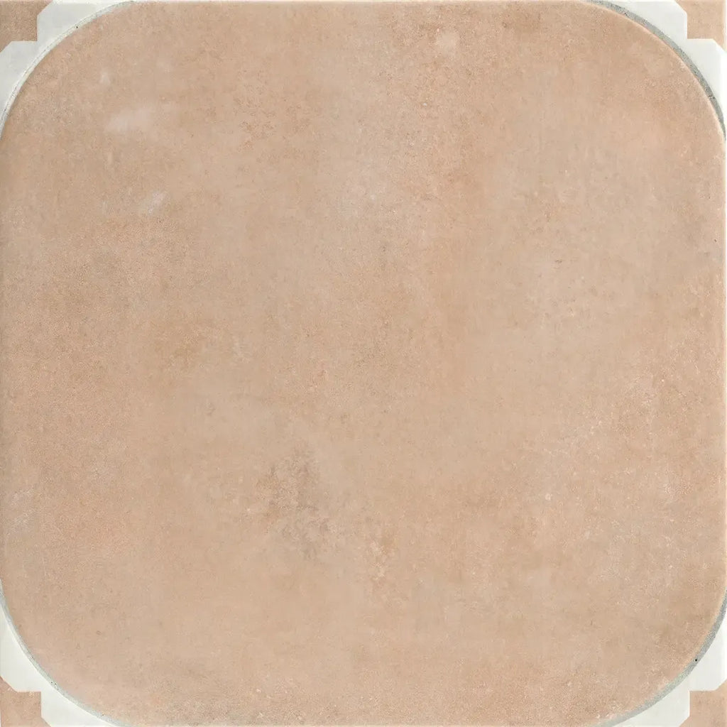 Sultana Stella Terracotta Porcelain Tile 18x18 | Tile Club