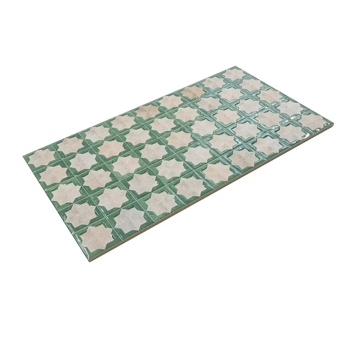 Sultana Celeste Green Porcelain Tile 12x22 | Tile Club