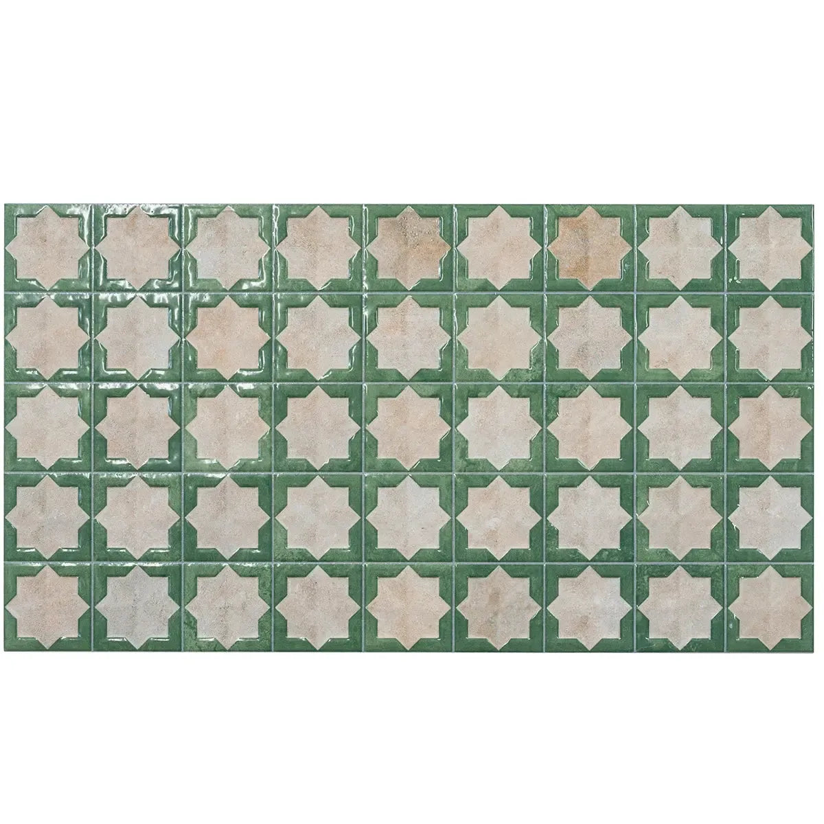 Sultana Celeste Green Porcelain Tile 12x22 | Tile Club