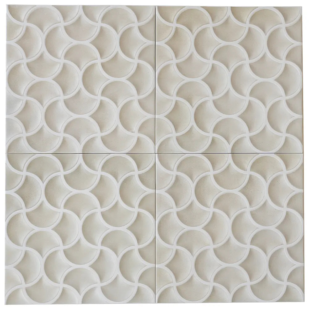 Sultana Mesh Crema Porcelain Tile 13x13 | Tile Club