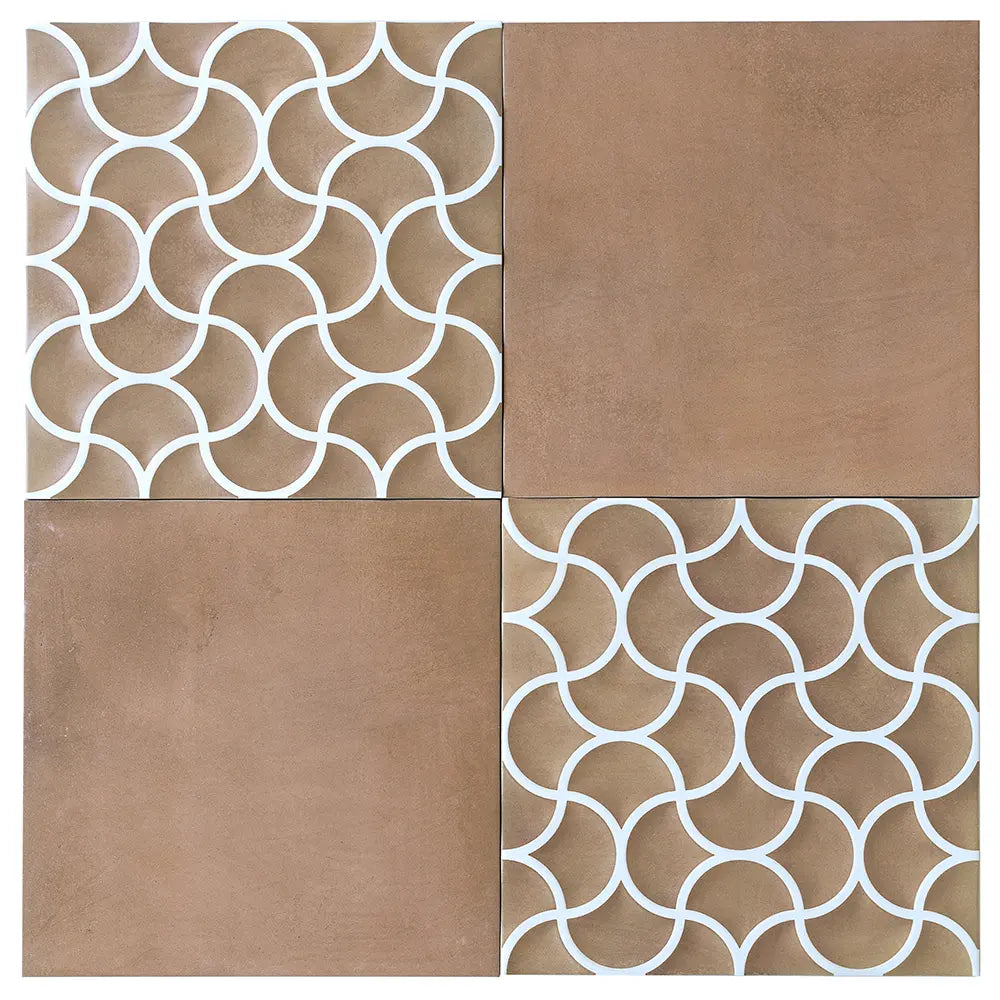Sultana Mesh Sienna Porcelain Tile 13x13 | Tile Club