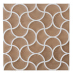 Sultana Mesh Sienna Porcelain Tile 13x13 | Tile Club