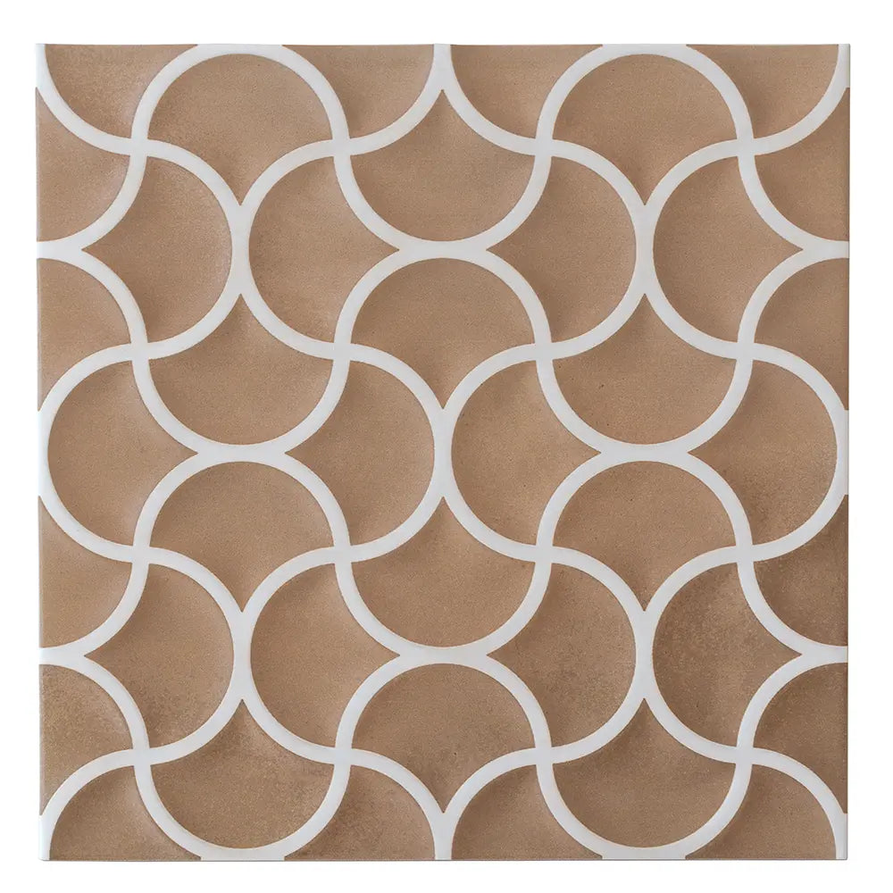 Sultana Mesh Sienna Porcelain Tile 13x13 | Tile Club