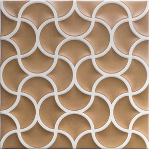 Sultana Mesh Sienna Porcelain Tile 13x13 | Tile Club