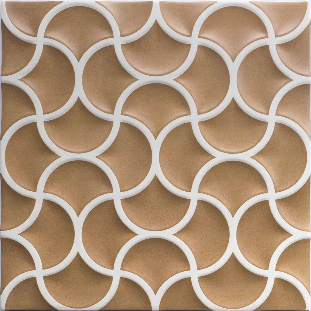 Sultana Mesh Sienna Porcelain Tile 13x13 | Tile Club