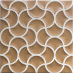 Sultana Mesh Sienna Porcelain Tile 13x13 | Tile Club