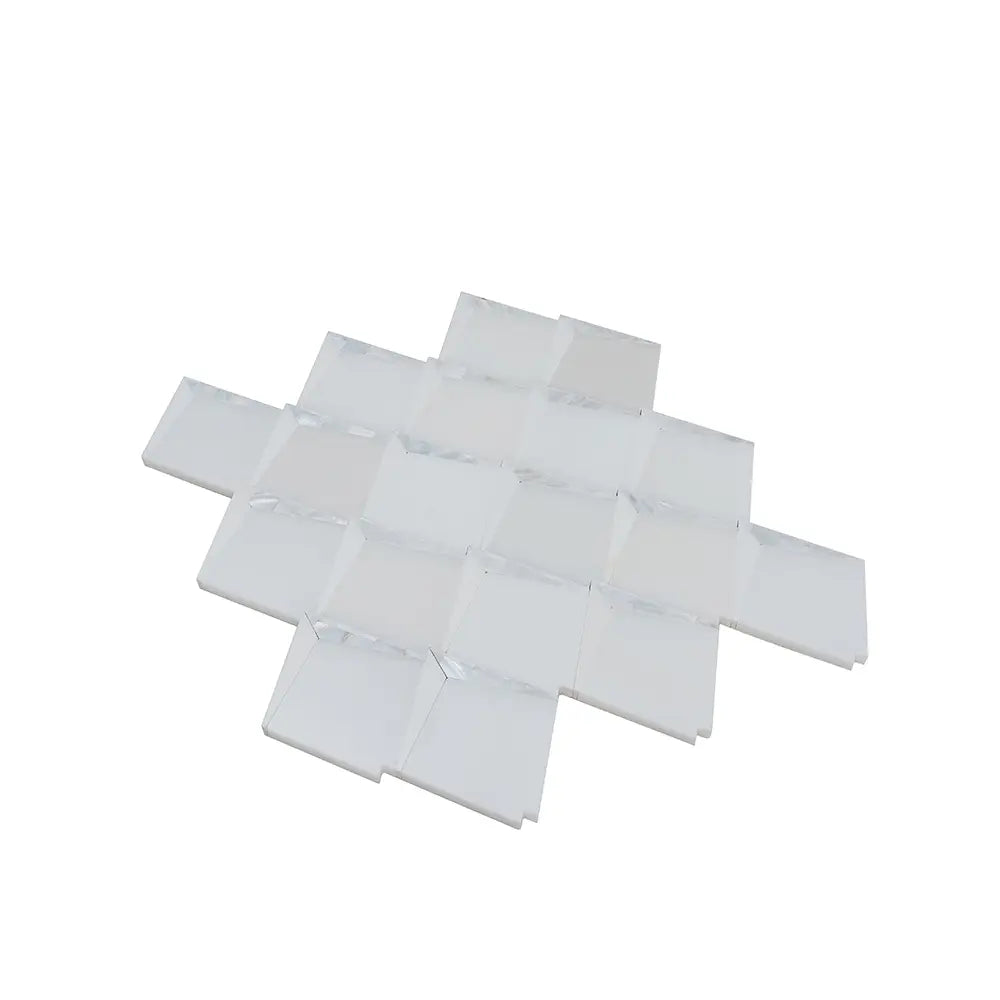 Arrowhead Pearl Marble Mosaic Tile | Tile Club
