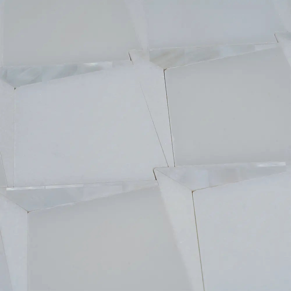 Arrowhead Pearl Marble Mosaic Tile | Tile Club