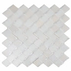 Arrowhead Pearl Marble Mosaic Tile | Tile Club