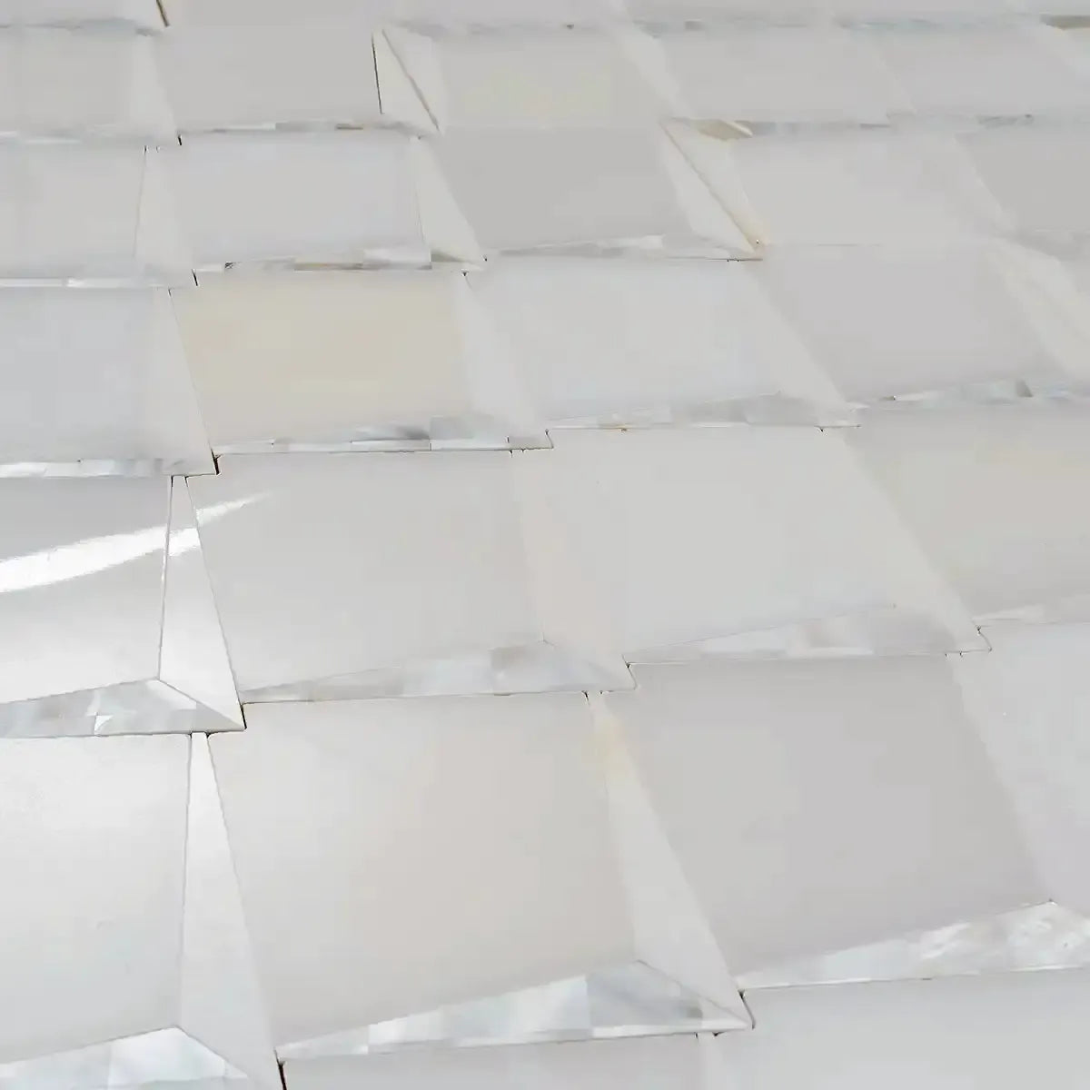 Arrowhead Pearl Marble Mosaic Tile | Tile Club