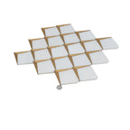 Arrowhead Brass Marble Mosaic Tile | Tile Club