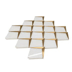 Arrowhead Brass Marble Mosaic Tile | Tile Club
