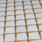 Arrowhead Brass Marble Mosaic Tile | Tile Club