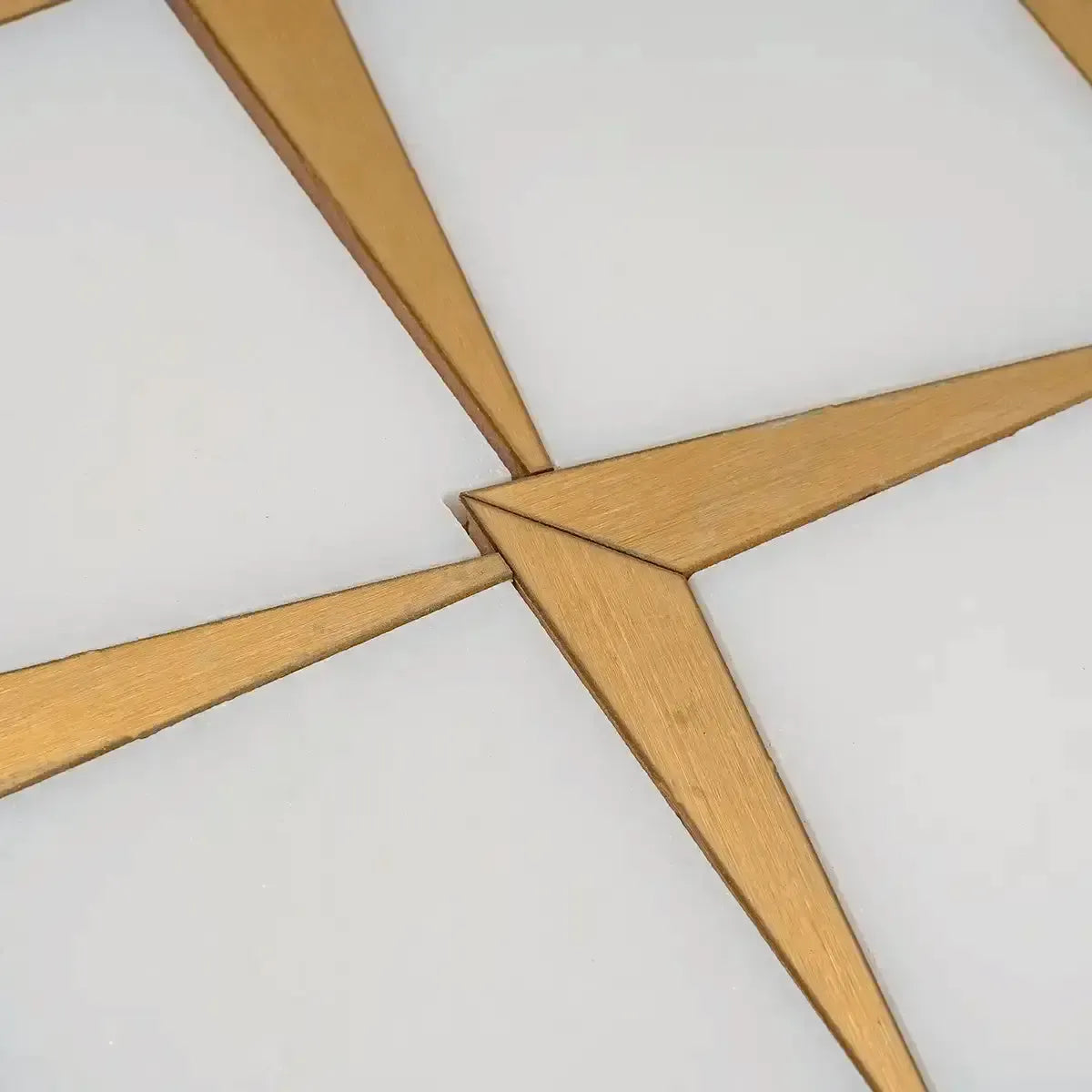 Arrowhead Brass Marble Mosaic Tile | Tile Club