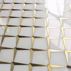 Arrowhead Brass Marble Mosaic Tile | Tile Club