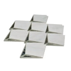 Arrowhead Antique Mirror Glass Marble Mosaic Tile | Tile Club