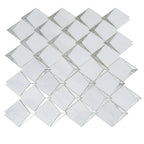 Arrowhead Antique Mirror Glass Marble Mosaic Tile | Tile Club