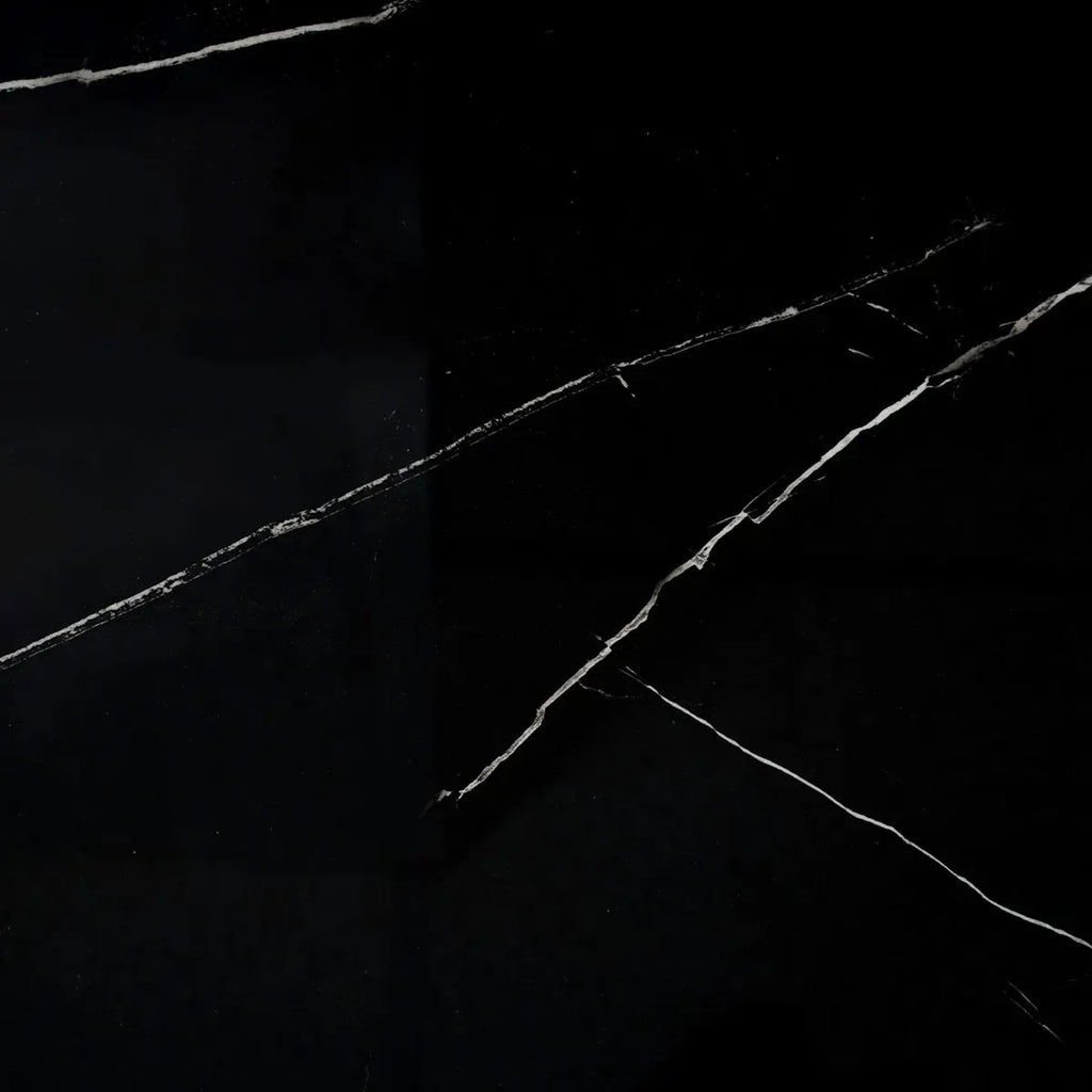 Azra Nero Black 24x48 Large Format Porcelain Tile | Tile Club