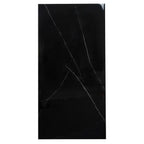 Azra Nero Black 24x48 Large Format Porcelain Tile | Tile Club
