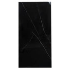 Azra Nero Black 24x48 Large Format Porcelain Tile | Tile Club