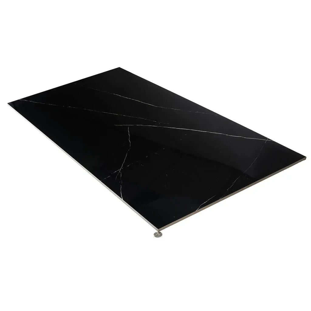 Azra Nero Black 24x48 Large Format Porcelain Tile | Tile Club