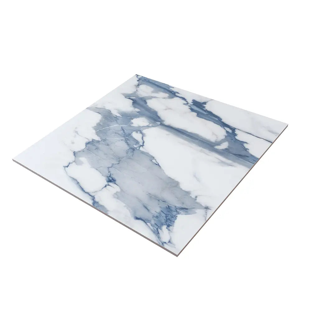 Azra Statuario Blue 24x24 Large Format Porcelain Tile | Tile Club