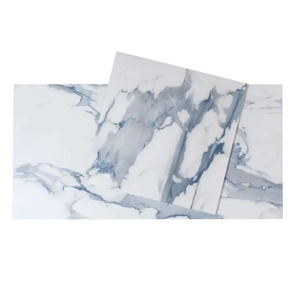 Azra Statuario Blue 24x24 Large Format Porcelain Tile | Tile Club