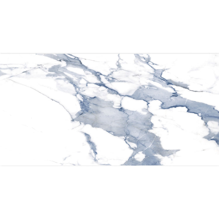 Azra Statuario Blue 24x48 Large Format Porcelain Tile | Tile Club