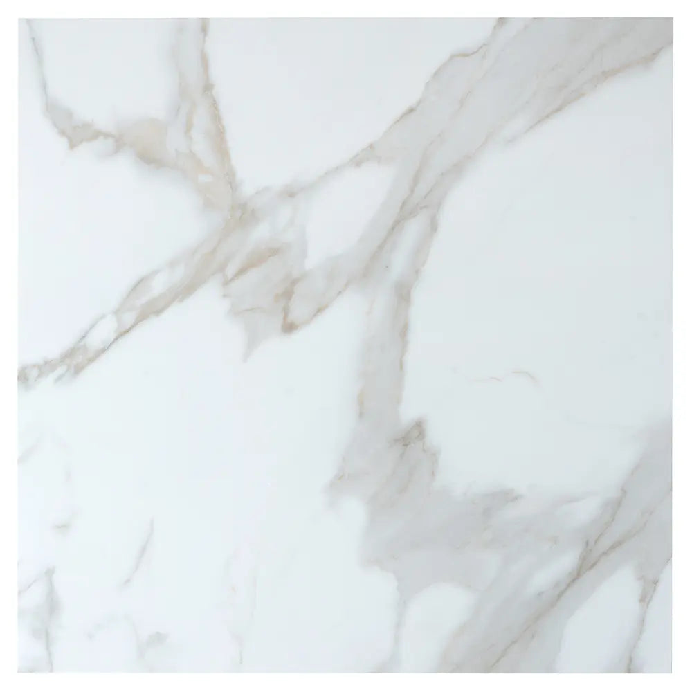 Azra Statuario Coffee 24x24 Large Format Porcelain Tile | Tile Club