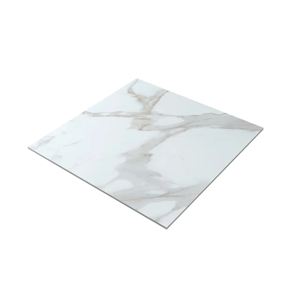 Azra Statuario Coffee 24x24 Large Format Porcelain Tile | Tile Club