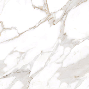 Emporio Statuario Coffee 24x24 Large Format Porcelain Tile Sample