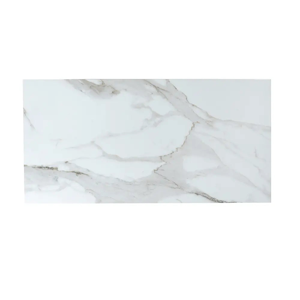 Azra Statuario Coffee 24x48 Large Format Porcelain Tile | Tile Club