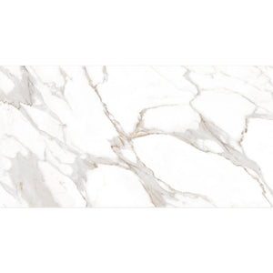 Azra Statuario Coffee 24x48 Large Format Porcelain Tile | Tile Club