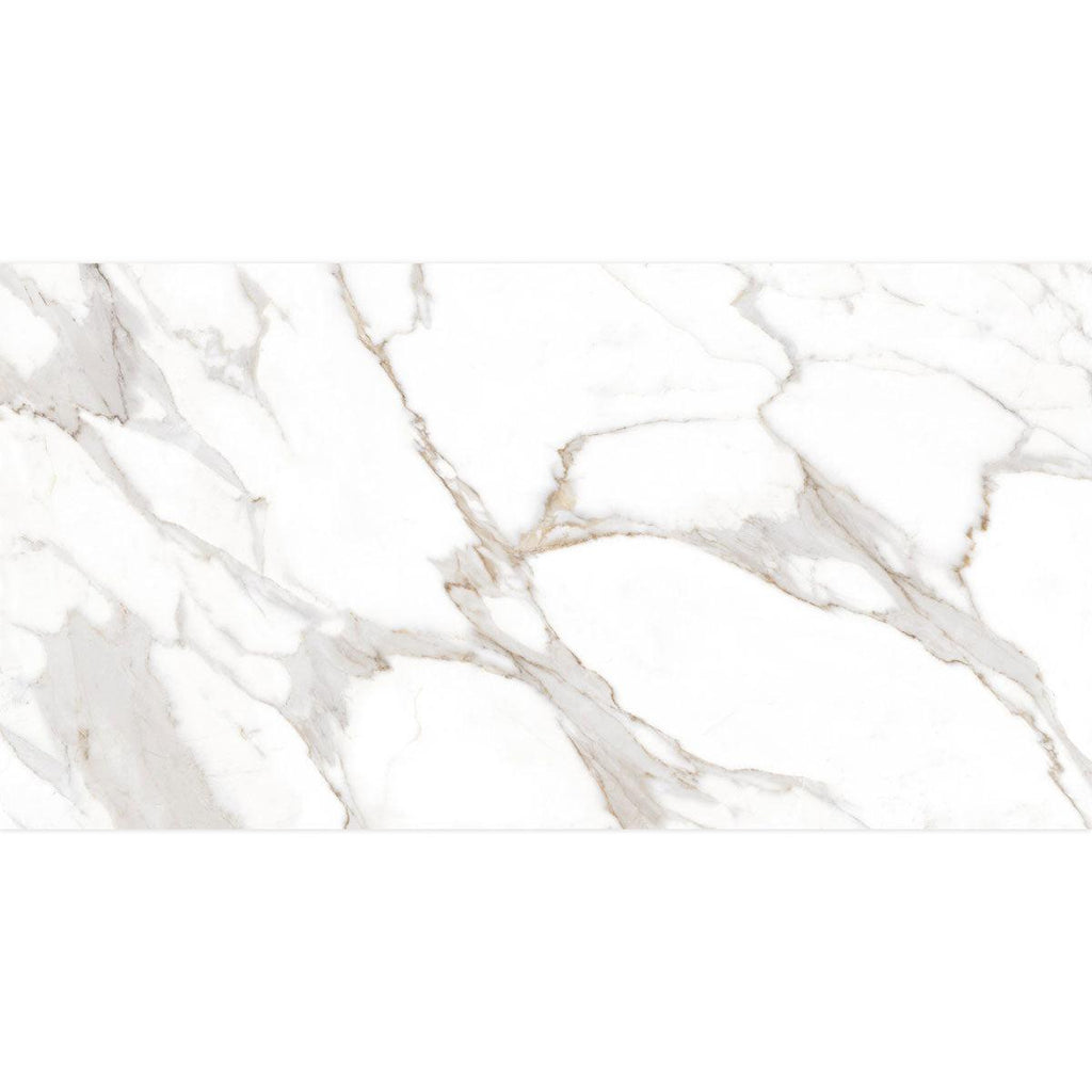 Azra Statuario Coffee 24x48 Large Format Porcelain Tile | Tile Club