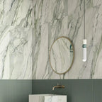Emporio Arabescato Green Matte Porcelain Tile 24x48 | Tile Club