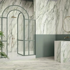 Emporio Arabescato Green Matte Porcelain Tile 24x48 | Tile Club
