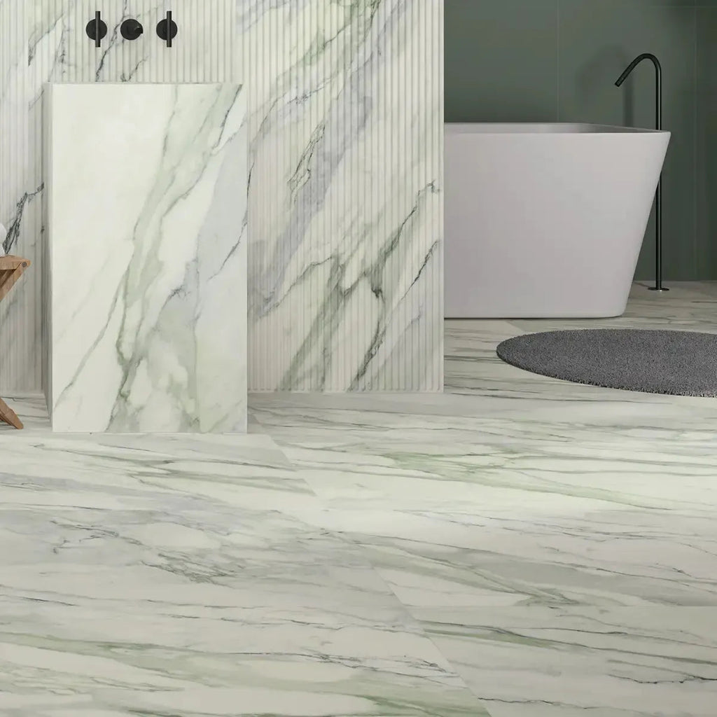 Emporio Arabescato Green Polished Porcelain Tile 24x48