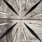 Grey Sparkle Waterjet Marble Mosaic Tile | Tile Club