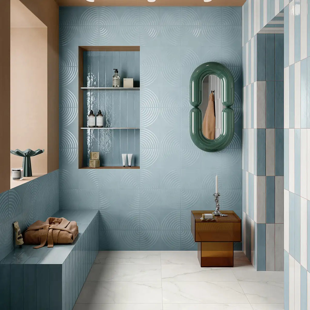 Sonus Ripple Lagoon 3D Tile | Tile Club