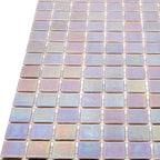 Abalone Pearl Squares Glass Pool Tile | Tile Club
