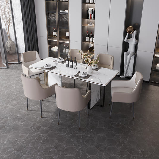 Acadia Black Hexagon Tile | Tile Club