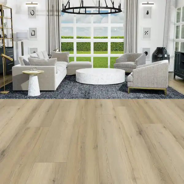 AquaProof Andiron Wood Laminate Plank Flooring | Tile Club