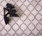 arabesque tile made of Athens grey marble