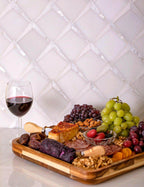 White Arrowhead Mosaic Tile