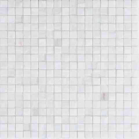 Ash Grey Squares Glass Pool Tile